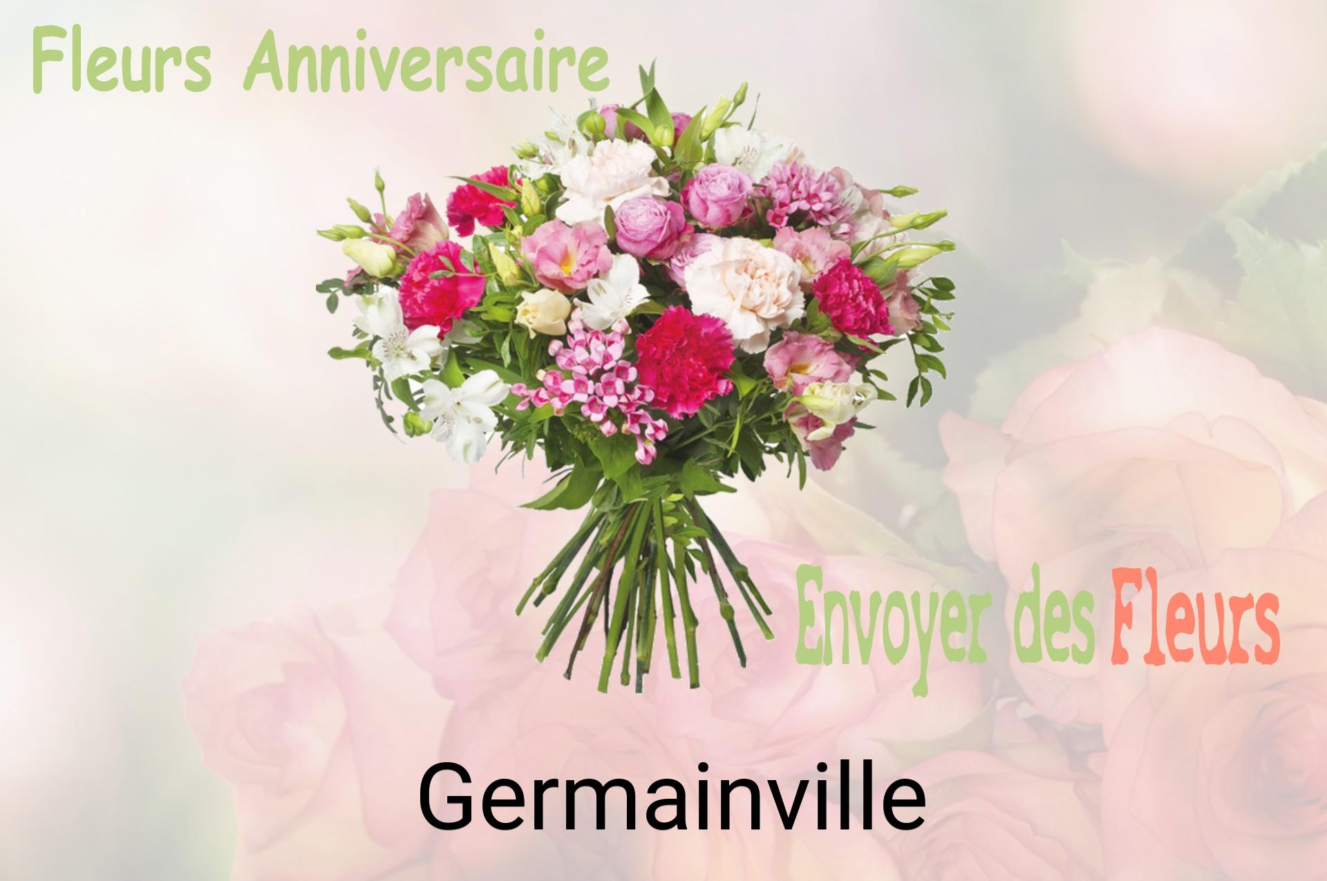 Bouquet de fleurs d’anniversaire livré à Germainville